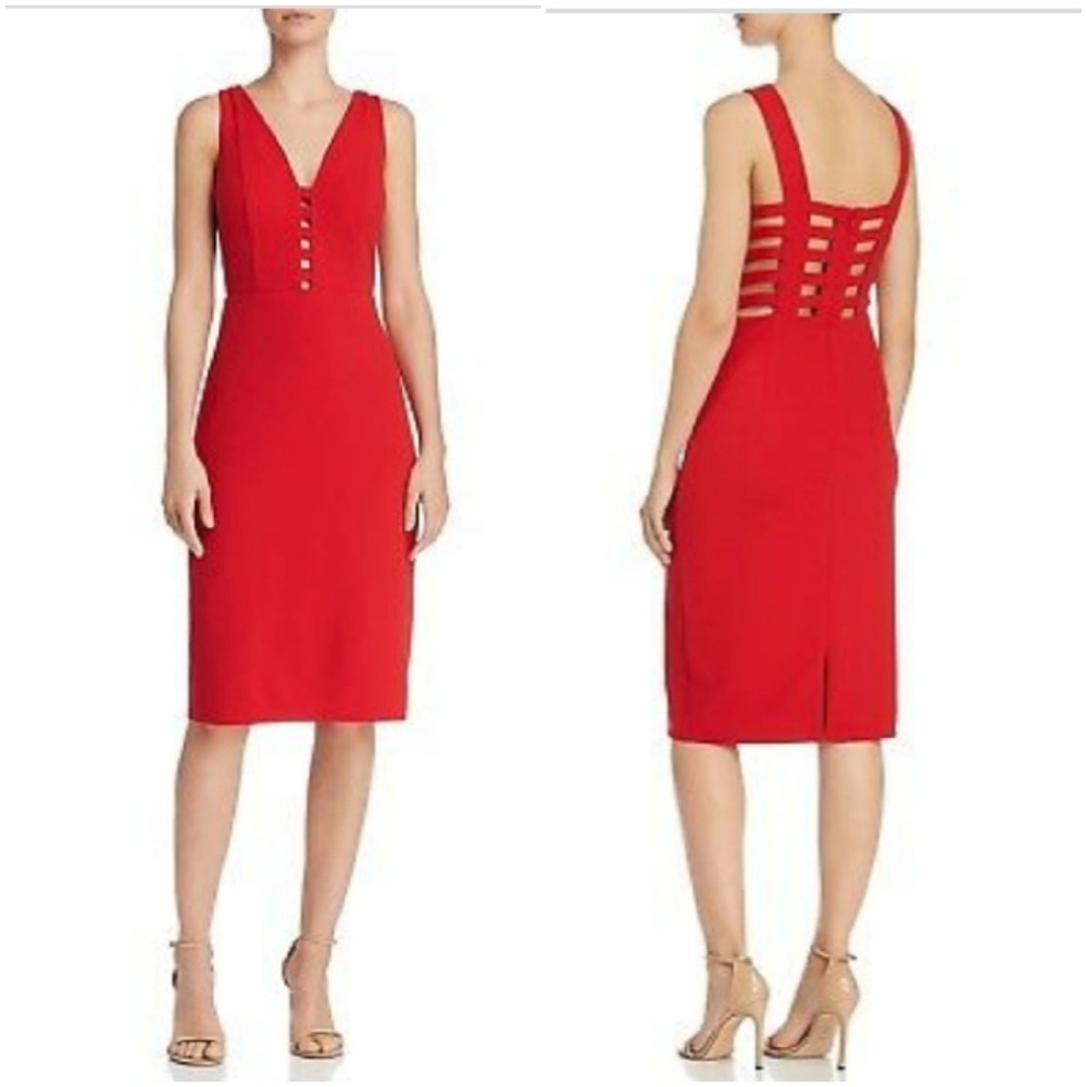 Laundry by Shelli Segal Cage Sheath Dress
